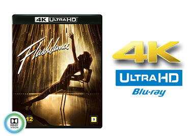 Flashdance UHD 4K blu ray anmeldelse