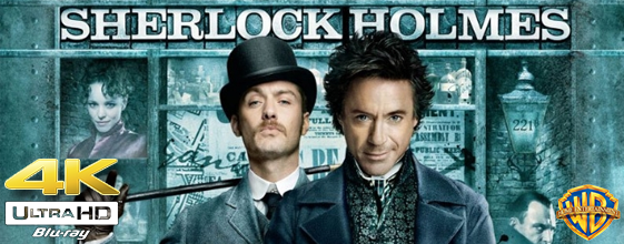 Sherlock Holmes UHD 4K blu-ray anmeldelse