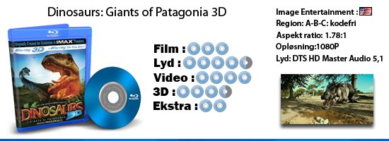 Dinosaurs: Giants of patagonia - 3D