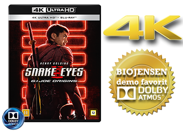 Snake Eyes: G.I. Joe Origins UHD 4K blu-ray anmeldelse