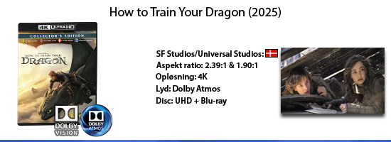 How to Train Your Dragon (2025)  UHD 4K blu ray