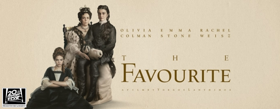 The Favourite blu-ray anmeldelse