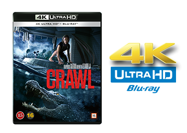 Crawl UHD 4K blu-ray anmeldelse