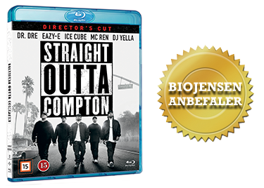 Straight Outta Compton blu-ray anmeldelse