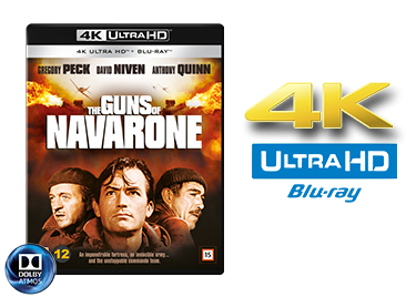 The Guns of Navarone UHD 4K blu-ray anmeldelse