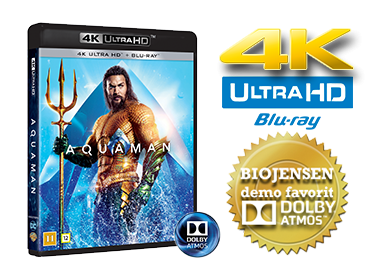 Aquaman UHD 4K blu-ray anmeldelse