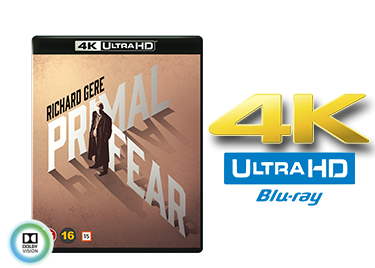 Primal Fear UHD 4K blu ray anmeldelse