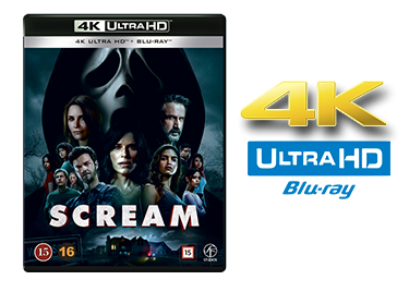 Scream (2022 udgaven) UHD 4K blu-ray anmeldelse