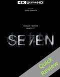 Se7en UHD 4K blu-ray Quick review